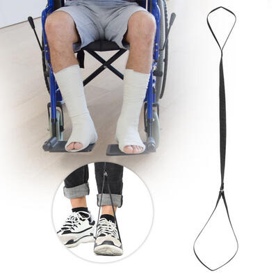 

Greensen Nylon Leg Lifter Strap With Foot Strip Mobility Aids Disability Elderly