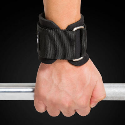

Greensen A Pair Weightlifting Hooks Grips Training Gym Anti-Slip Wrist Support Straps