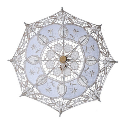 

Bridal Lace Umbrella Women Parasol Party Photography Props Wedding Decoration