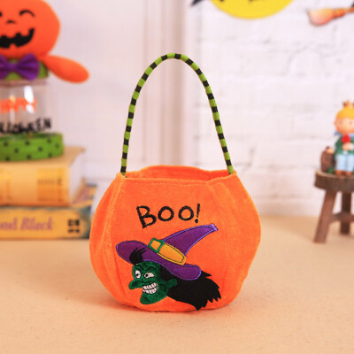 

Halloween Decoration Props Dress Up Accessories Childrens Portable Pumpkin Bag Gift Bag Candy Bag Wedding Decoration