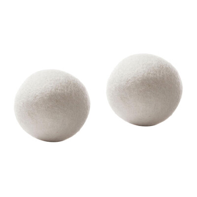 

Gobestart Sheep 24-Pack Premium Wool Dryer Balls Reusable Natural Fabric Softener 6CM