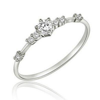 

Beautiful Hollow Out Ring Exquisite Rings Delicate Wedding Engagement Band Finger Ring