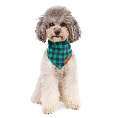 

Gobestart Dog Cat Bibs Bandana Tropical Forest Style Cute Puppy Dog Scarf Adjustable