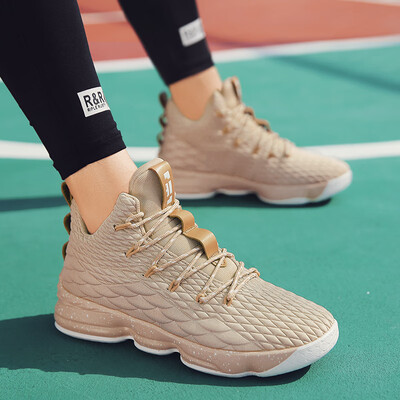 

Spring&summer new basketball shoes male high-heeled war boots mandarin duck couple students anti-skid&breathable running s