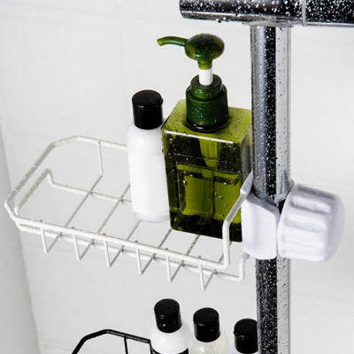 

Greensen Faucet Rack Sink Caddy Organizer Drainer Shelf Soap Sponge Storage Rack Holder