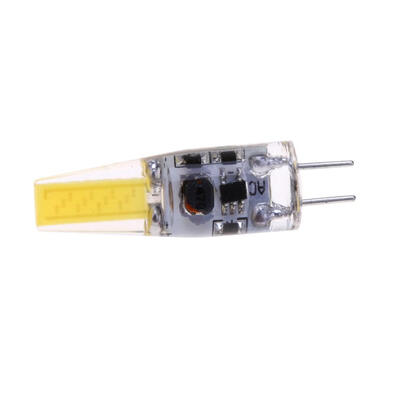 

G4 2W 1505 AC 12V LED Dimmable COB Bulb WhiteWarm Silicone Light Lamp