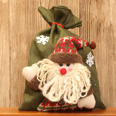 

〖Follure〗Santa Claus Snowman Elk Christmas Candy Packaging Christmas Candy Decoration