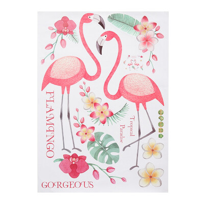 

Removable Wall Flamingo Stickers Kitchen Bedroom Home Sofa Art Decals Decor