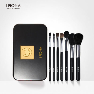 

IFiona 7 professional makeup brush set professional makeup tools blush brush foundation brush eyebrow brush lip brush eye shadow brush