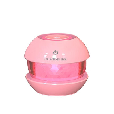 

3-in-1 USB Air Humidifier Ultrasonic Cool-Mist Adorable Pet Mini Humidifier with LED Light Green
