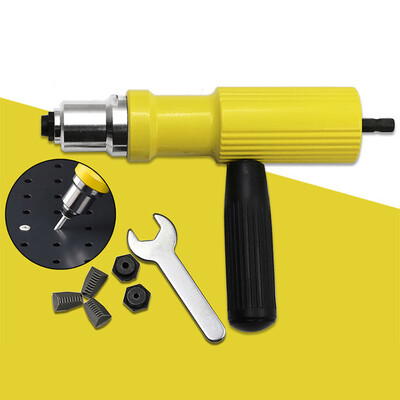 

〖Follure〗New Electric Rivet Head Adapter Head Accessories Core Rivet Adapter