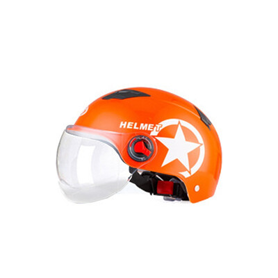 

Bike Motorcycle Half Face Helmet Sunscreen Ultraviolet-proof Protective Unisex Protective Gears Motorcycle Accessories