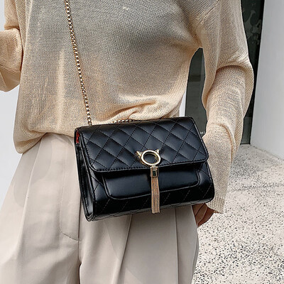 

Female bag 2019 new wild air flow Su chain bag fashion shoulder bag summer small fresh ins Messenger bag
