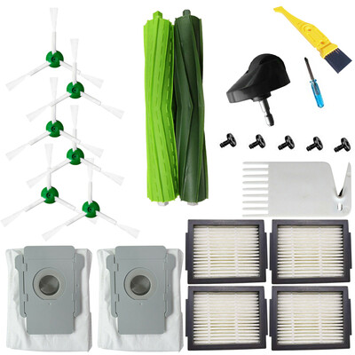 

Vacuum Cleaner Kit For iRobot Roomba i7 E6 E7 Rolling Brushes F​ilters