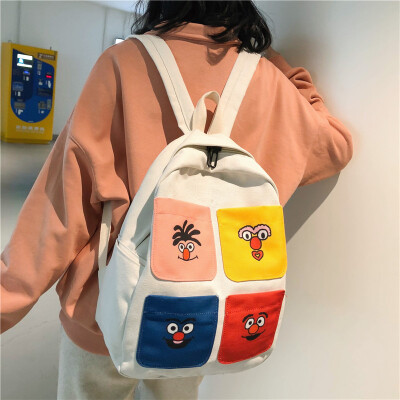 

Insfeng schoolbag Girl Korean version of high school students ulzzang shoulder bag feeling junior high school Forest Department