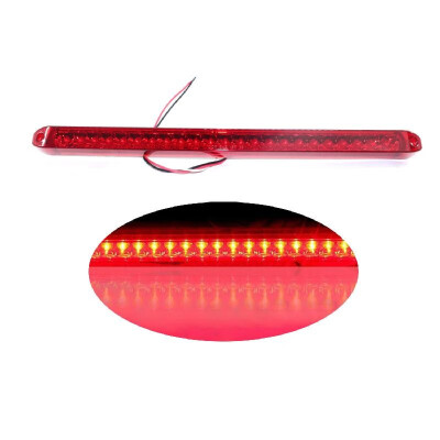 

Universal 12V Trailer Truck RV Brake Light Stop Tail Lamp 23LED 2x 17" Bar Waterproof Sealed for Boat Lorry Van Caravan Pickup