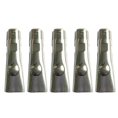 

5pcs Stainless Steel Pig Nipple Anti-splash Drinking Faucet Pig Mouthpiece