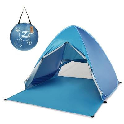 

Romacci Lixada Automatic Instant Pop Up Beach Tent Lightweight UV Protection Sun Shelter Tent Cabana