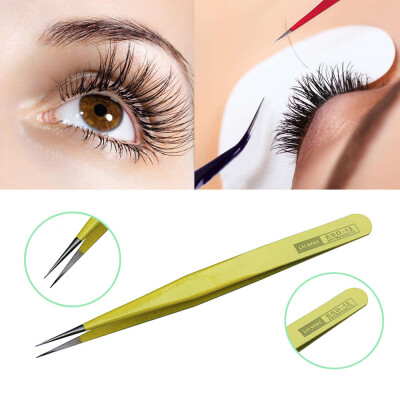 

〖Follure〗Stainless Steel Eyebrow Tweezers Eyelash Curler Clip Plucking Beauty Tools