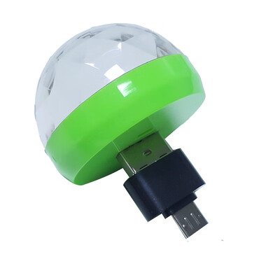 

Mini Disco Ball USB Powered Stage Light RGB Stage Decoration