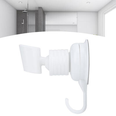 

Greensen Adjustable Strong Suction Cup Type Bathroom Shower Head Holder Bracket with Hanging Hook