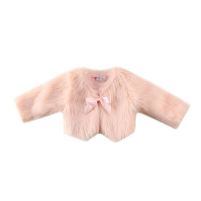 

Baby Kids Girls Faux Fur Vest Waistcoat Warm Winter Coats Tops Outwear Jacket