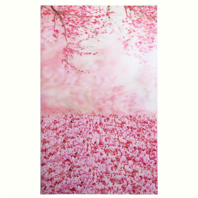 

35FT Romantic Flower Wedding Backdrop Vinyl Studio Photography Background