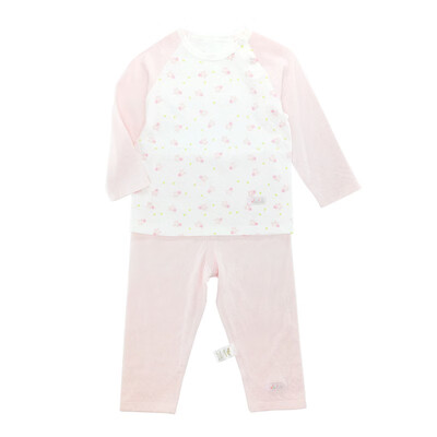 

Baby Touch Flower Star Print Shoulder Set 15146
