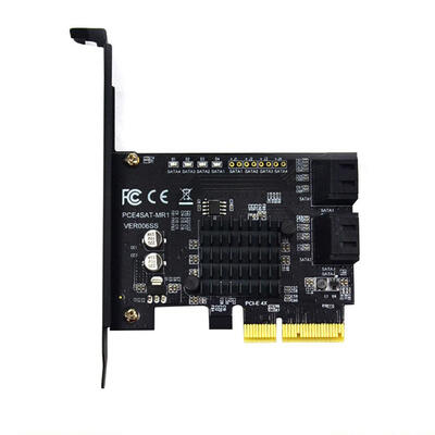 

SATA 30 Expansion Card to PCI-E 4 Port 6G Adapter Card 88SE9230 RAID Card