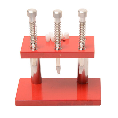 

〖Follure〗For Watchmaker Watch Hand Fitting Tool Repair With 10pcs Plastic Dies Sets New