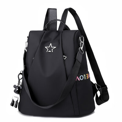 

Water-proof&anti-theft double-shoulder bag womens backpack tide canvas casual bag bag-proof bag-proof bag-proof bag-