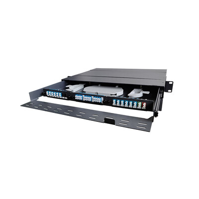 

72-Port Rackmount Fiber Patch Panel MPOMTP-LC Fiber optic cable