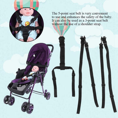 

Greensen Universal Baby Seat Harness Belt Stroller Children Pushchair Rotating Protction