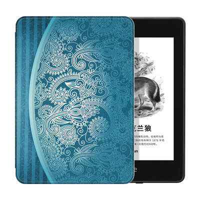 

Natusun only adapts to the new 2018 Kindle Paperwhite 4 painted protective cover Amazon e-book reader sleep shell mysterious antique