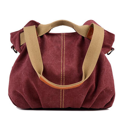 

Fashion Shopping Bag Lady Large Capacity Handbag Canvas Women Shoulder Bags