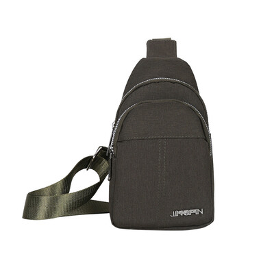 

Tailored Chest Bag Men & Women Solid Color Retre Outdoor Travel Shoulder Messenger Bag