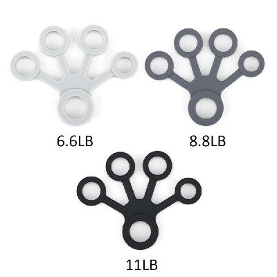 

Black Creative Finger Stretcher Forearm Workout Hand Resistance Bands Hand-extensor Exerciser Finger Grip Strengthener-3 Resistanc