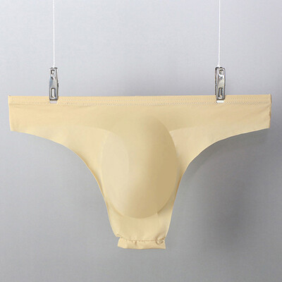 

Mans Seamless Underwear Men G String Bulge Pouch Thongs Quick-Drying Swim Briefs