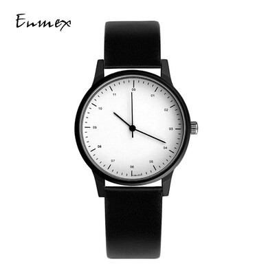 

Enmex European&American Fashion Design Watch Aesthetic Temperament Simple&Fresh Ladies Watch