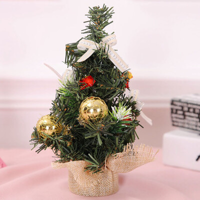 

Mini Christmas Tree Party Ornament Decors Desk Table Festival Xmas Decor