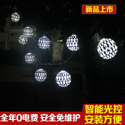 

Solar Snowflake String Light LED Outdoor Decorative Light Outdoor Garden Light Waterproof Grape Stand Christmas Chandelier