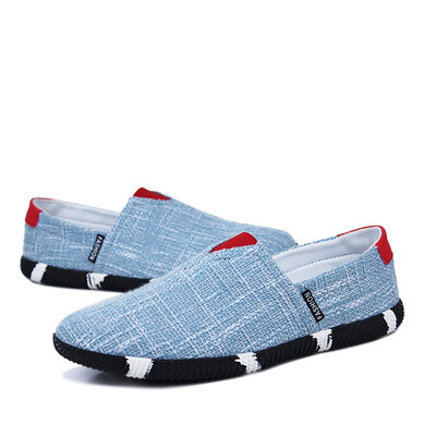 

Half Slippers Breathable Linen Shoes Korean Tide Shoes Mens Sandals&Slippers Canvas Casual Sandals without Heel