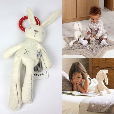 

Baby Kids Girls Gift Rabbit Sleeping Comfort Stuffed Plush Dolls Toys Bed Hanging