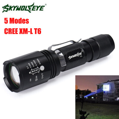 

Saidsome Super Bright Zoomable XM- T6 LED 18650 Tactical Flashlight Torch Light flashlight lamp