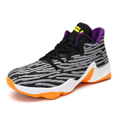 

Basketball shoes shock absorber mens basketball shoes wear-resistant non-slip breathable shoes sneakers