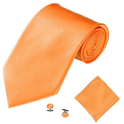 

Mens Fashion Solid Color Suits Ties Necktie Cufflinks Hanky Set Tuxedo Suit