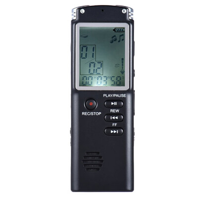 

8GB 2 in 1 Professional Digital Audio Voice Recorder Dictaphone Mini Recording Telephone Recording MP3 Player