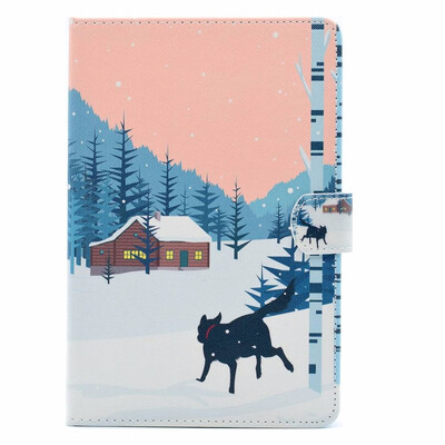 

BannerLive TPU Case for Apple iPad Mini 4 Cover Mini4 Funda Coque Flower Bear Wolf Tree Deer Fox Butterfly Reflection Pattern
