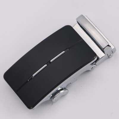 

Fashion Mens Business Alloy Automatic Buckle Unique Men Plaque Belt Buckles for 35cm Ratchet Men Apparel Accessories gh