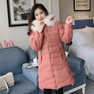

Roseonmyhand Fashion Women Winter Warm Cotton Hooded Winter Jacket Long-Sleeved Coat